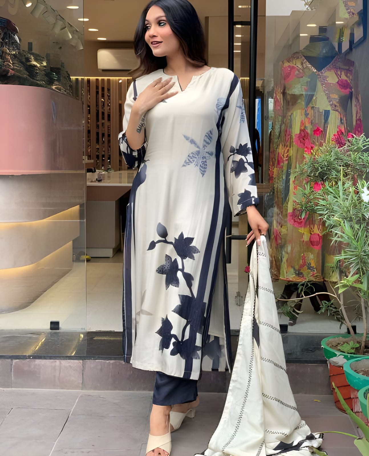 New Exclusive Check this our beautiful dresses collection ( (NFRD272)