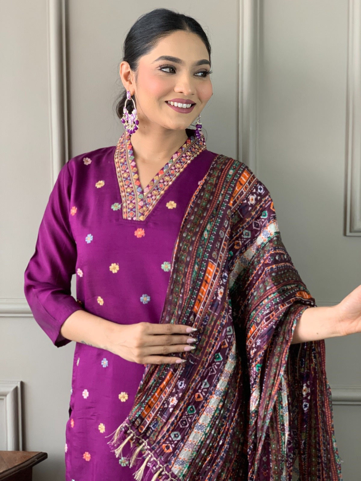 Enjoy your festival 🌞with our Very Beautiful 3ps Set(NFRD525)