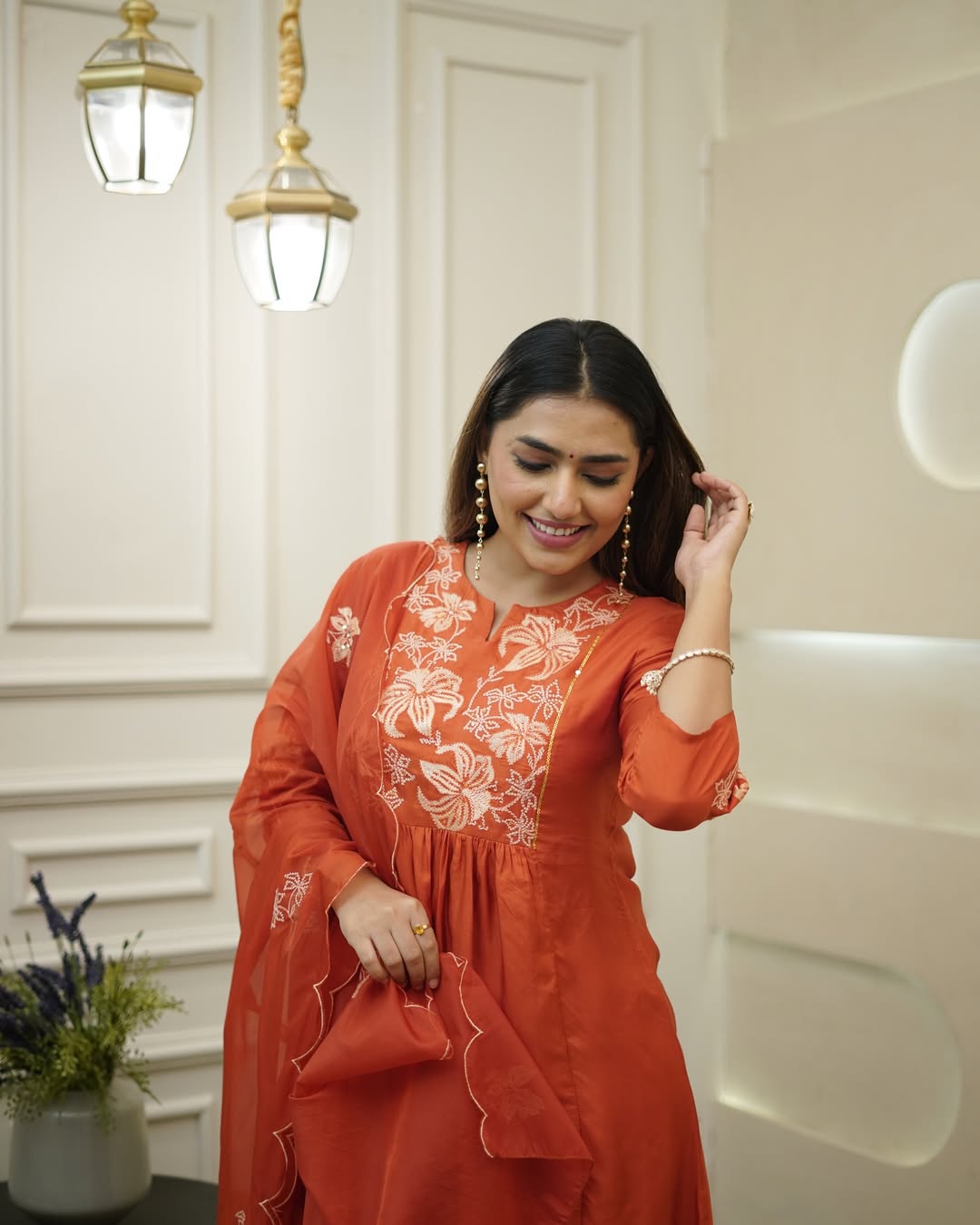 Simple yet elegant This is how we describe our latest launched dresse (NFRD636)