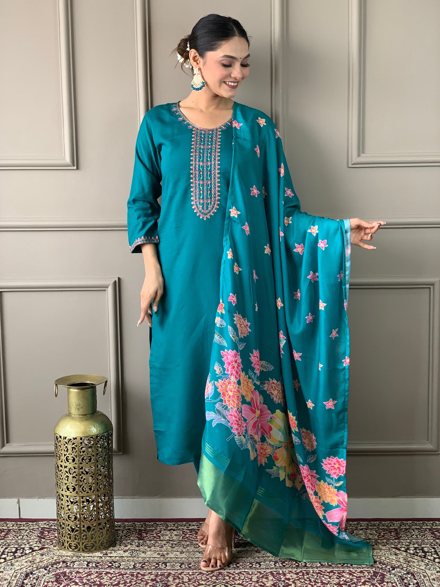 New Exclusive Check this our beautiful dresses collection ( (NFRD185)
