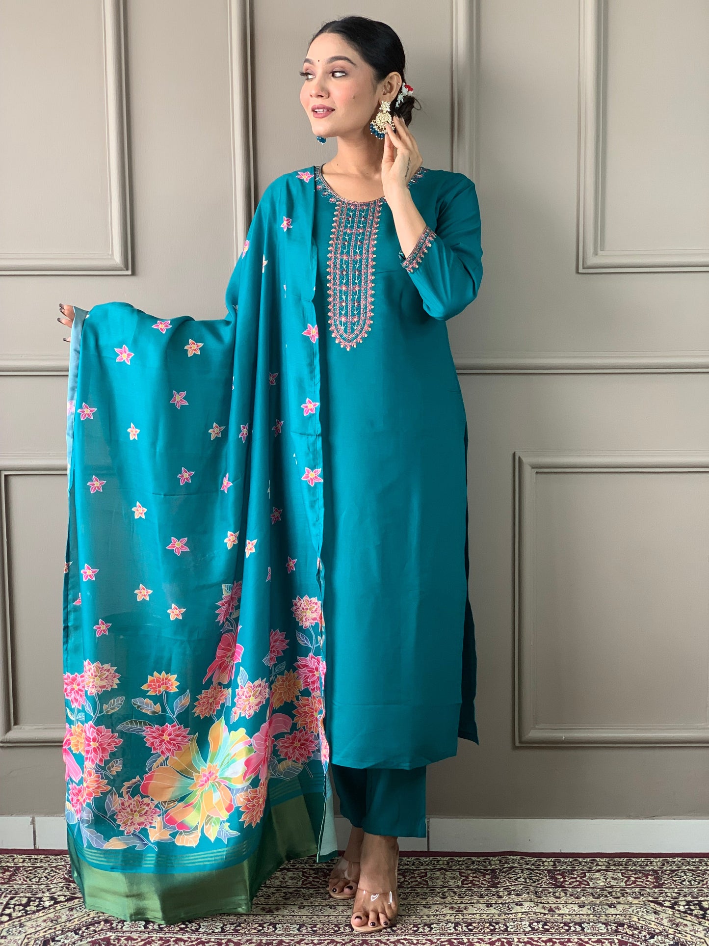 New Exclusive Check this our beautiful dresses collection ( (NFRD185)