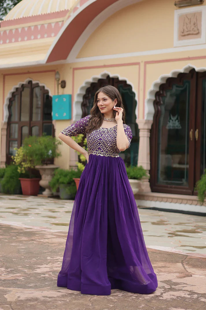 FESTIVE SPECIAL DESIGNER GOWN(WD45) (01)