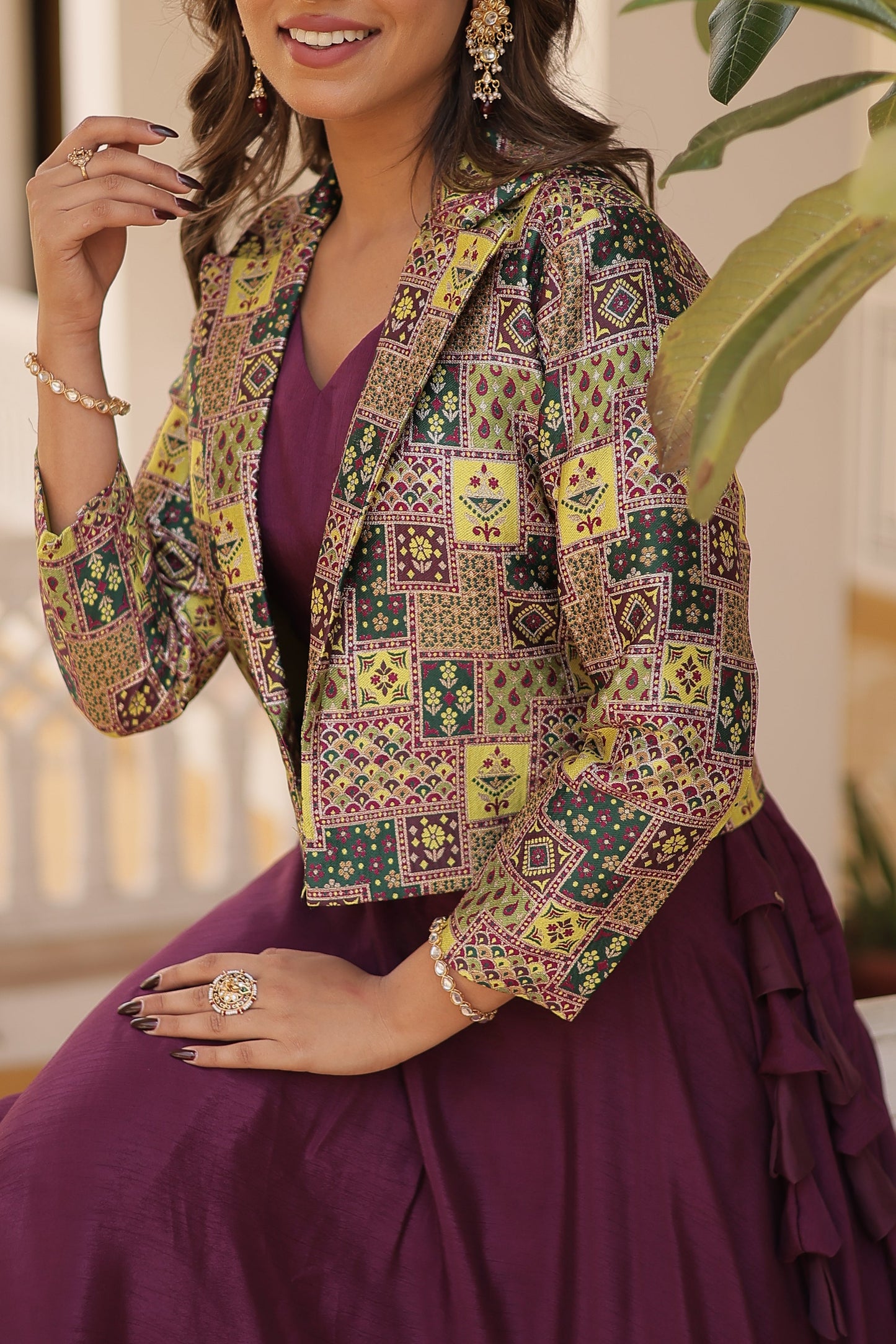 TILTON PREMIUM DESIGNER LEHENGA CHOLI WITH KOTI