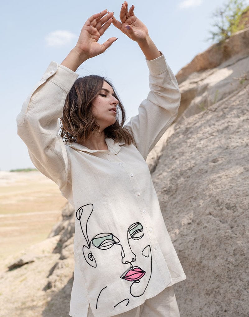 Feel the elegance and comfort merge in our artisan-crafted cotton suit! πΉπ