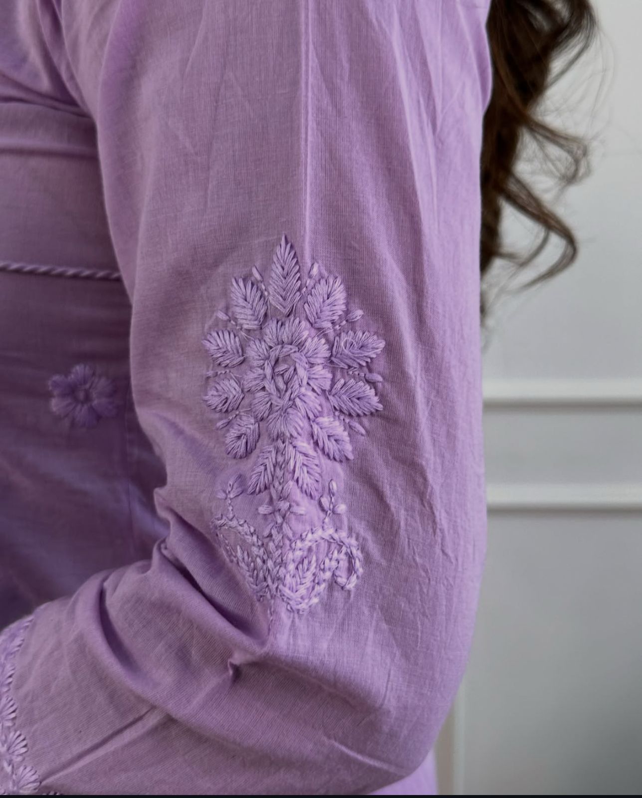 ✨✨Shop this beautiful cotton chikankari angrakha style pant sets perfect for this summer✨✨(SWCD29)