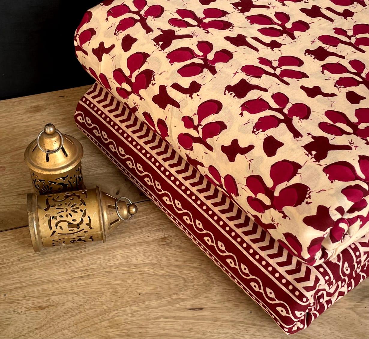 Exclusive Hand Block Printed Fabric Combo (SWCOM69)