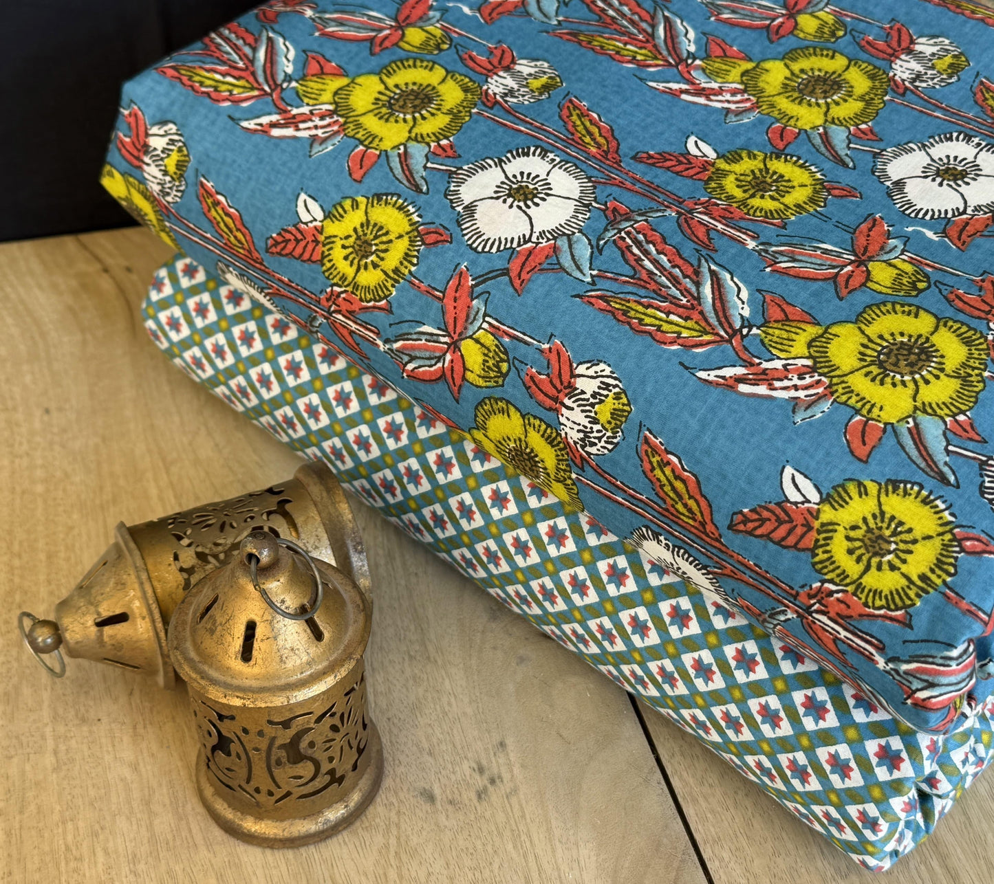 Exclusive Hand Block Printed Fabric Combo (SWCOM35)