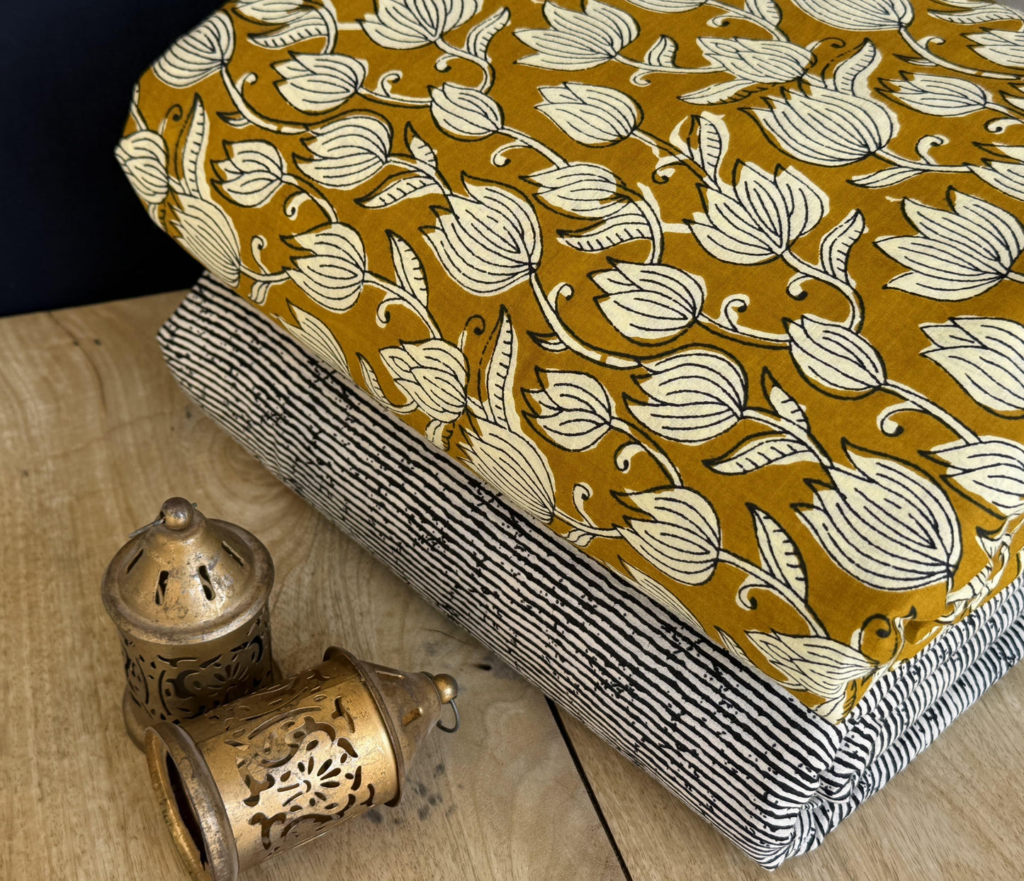 Exclusive Hand Block Printed Fabric Combo (SWCOM10)