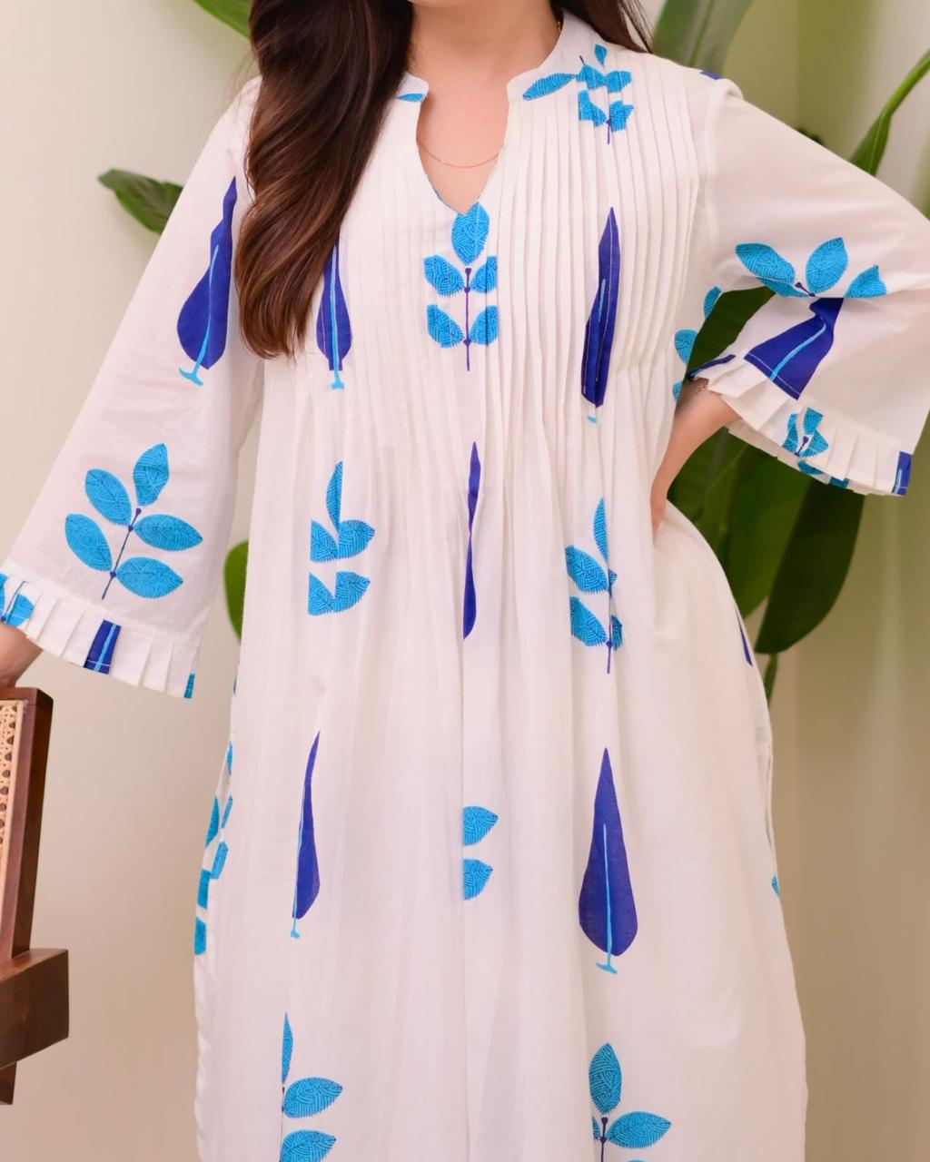We are Launching a beautiful ππ Summer Special Taj Cotton Fabric in pintex design(WACD100)