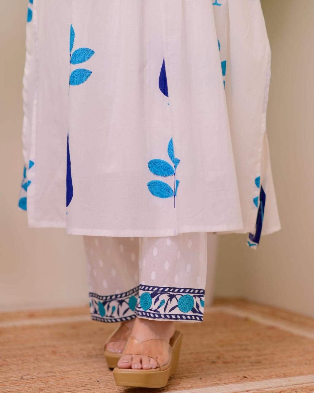 We are Launching a beautiful ππ Summer Special Taj Cotton Fabric in pintex design(WACD100)