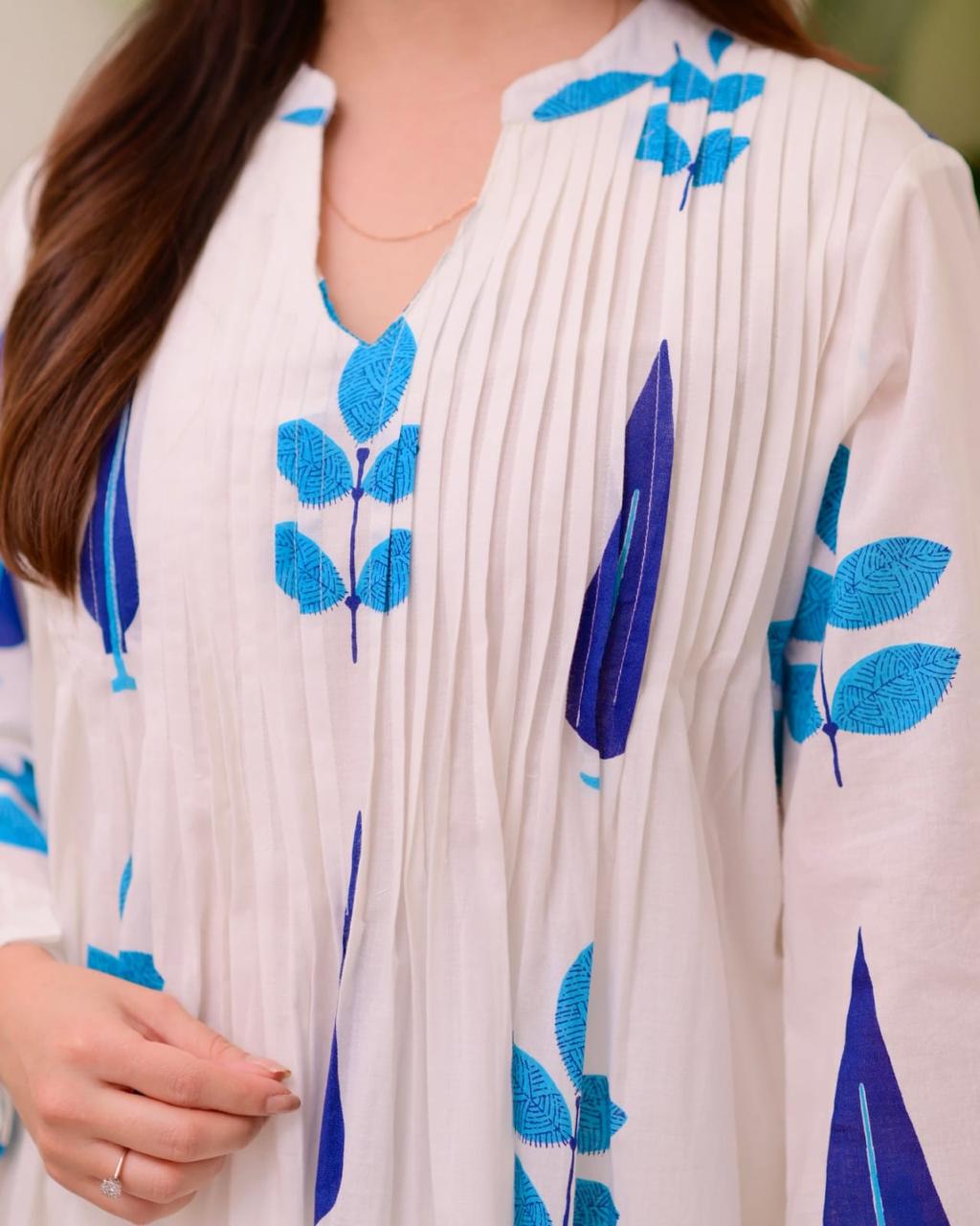 We are Launching a beautiful ππ Summer Special Taj Cotton Fabric in pintex design(WACD100)