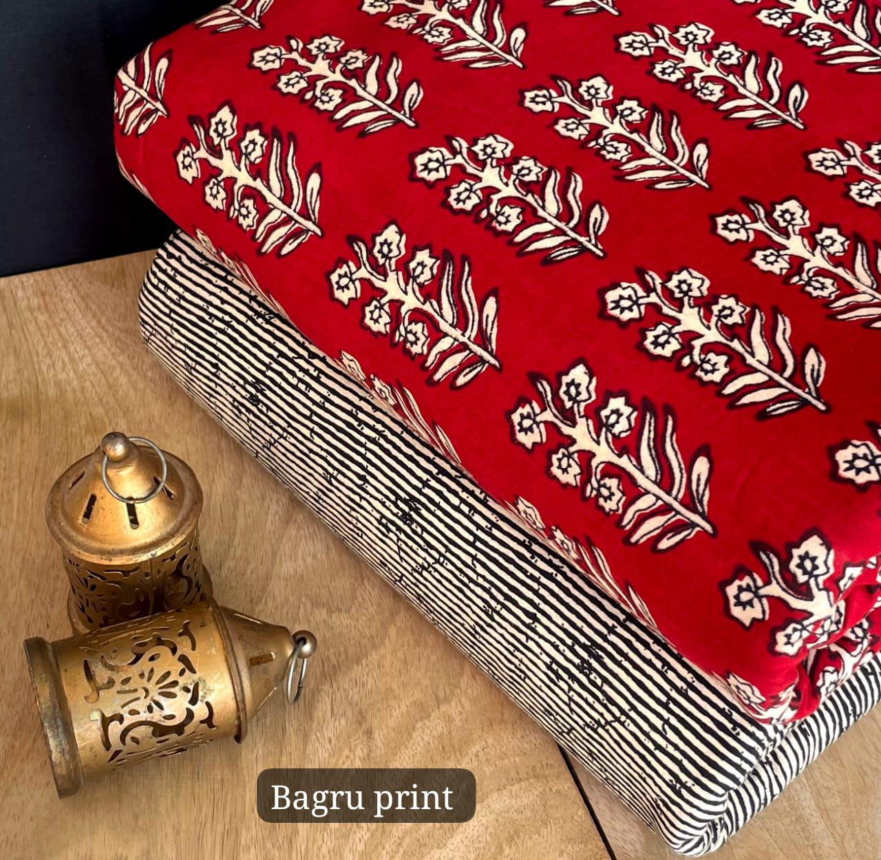 Exclusive Hand Block Printed Fabric Combo (SWCOM32)