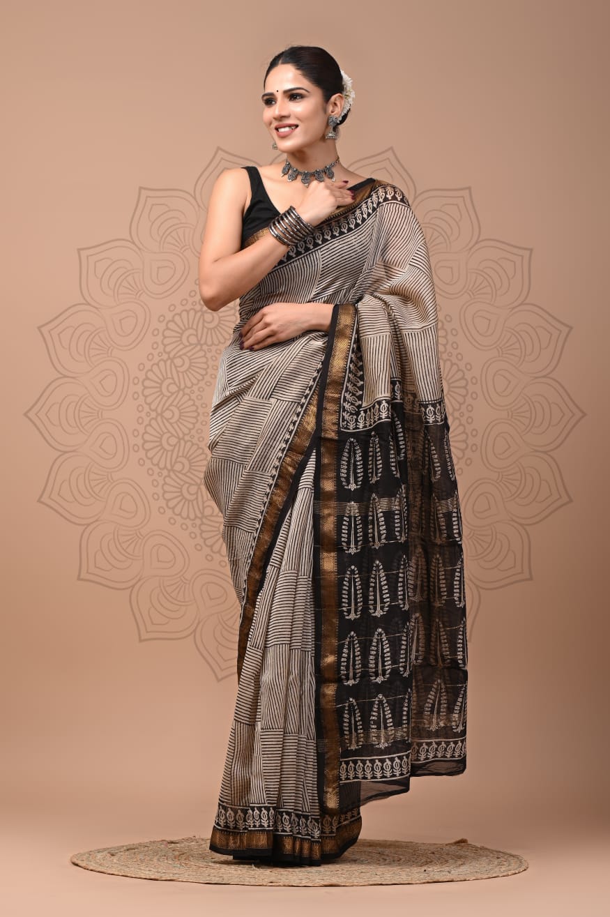 Premium Maheshwari Silk Saree (SWSRMAH118)