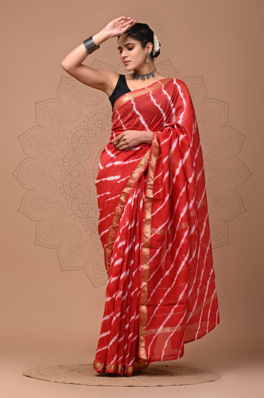 Premium Maheshwari Silk Saree (SWSRMAH97)