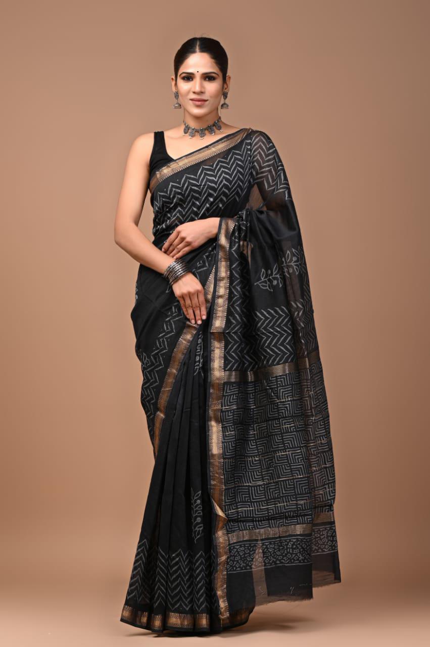 Premium Maheshwari Silk Saree (SWSRMAH34)