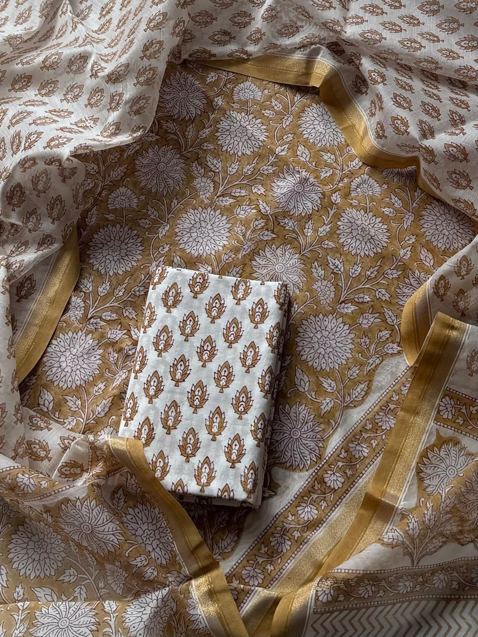 FESTIVE COLLECTION PREMIUM CHANDERI SILK SUITS 32