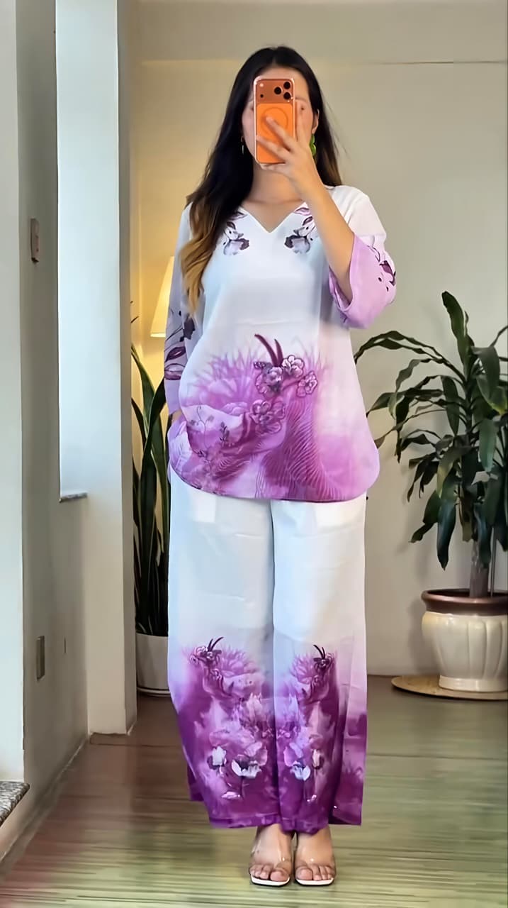 Premium Tie & Dye Cotton Co-ord Set (RD56)