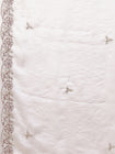 Women's White Floral Embroidered Organza Kurta Pant Set with Embroidered Dupatta (RRRD54)