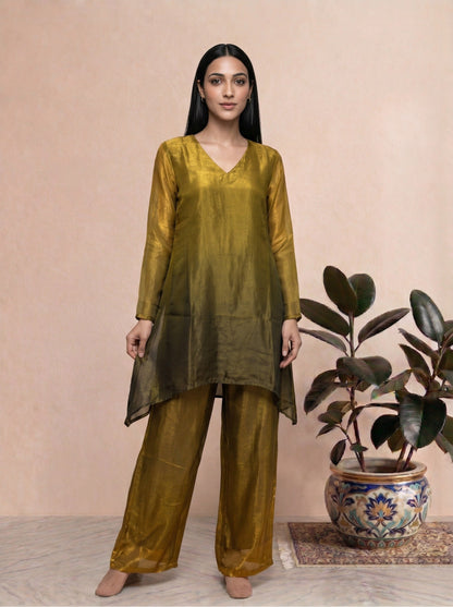 Premium Fendi Silk Special Tie & Dye Co-Ord Set (TT01)