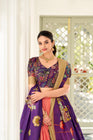 WEDDING SPECIAL KALAMKARI PRINTED LEHENGA CHOLI (WDN116) 01