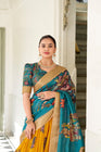 WEDDING SPECIAL KALAMKARI PRINTED LEHENGA CHOLI (WDN116) 03