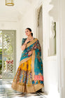 WEDDING SPECIAL KALAMKARI PRINTED LEHENGA CHOLI (WDN116) 03