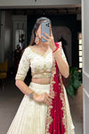WEDDING SPECIAL VICHITRA SILK LEHENGA CHOLI (WDN112)
