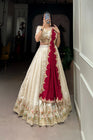 WEDDING SPECIAL VICHITRA SILK LEHENGA CHOLI (WDN112)