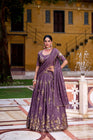 WEDDING SPECIAL CHOCOLATE CRUSH SEQUINS EMBROIDERY LEHENGA CHOLI (WDN135)
