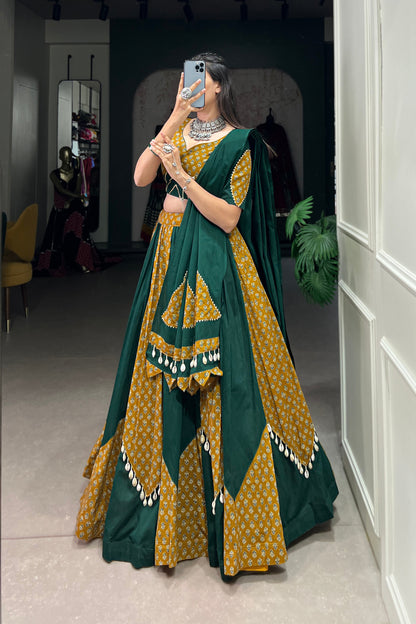 TILTON PREMIUM PURE COTTON LEHENGA CHOLI