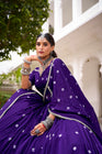 PURE CHANDERI BHANDHEJ PRINT LEHENGA CHOLI WITH DUPATTA (WDN98)