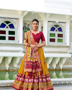 WEDDING SPECIAL PATOLA PRINTED LEHENGA CHOLI (WDN115) 02