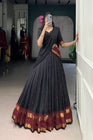 PURE CHANDERI ZARI WEAVING LEHENGA CHOLI WITH DUPATTA (WDN92)