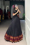 PURE CHANDERI ZARI WEAVING LEHENGA CHOLI WITH DUPATTA (WDN92)