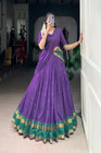 PURE CHANDERI ZARI WEAVING LEHENGA CHOLI WITH DUPATTA (WDN92) 05