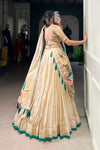 SHIMER PAITHANI ZARI WEAVING LEHENGA CHOLI WITH DUPATTA (WDN96) 01