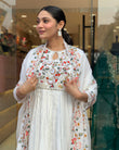 Kurta with hand with Embroidery work detailing on women's printed cotton kurta pant or dupatta set(NFRD462)