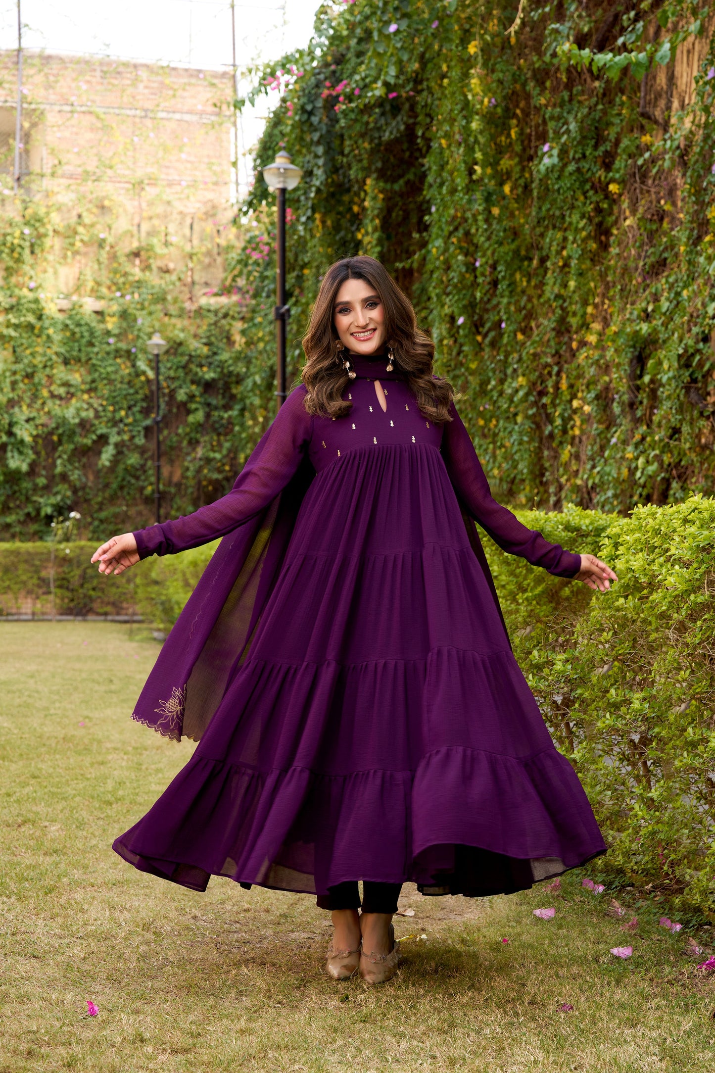 OCCASION SPECIAL MARBLE FABRIC GOWN WITH DUPATTA (TT04)