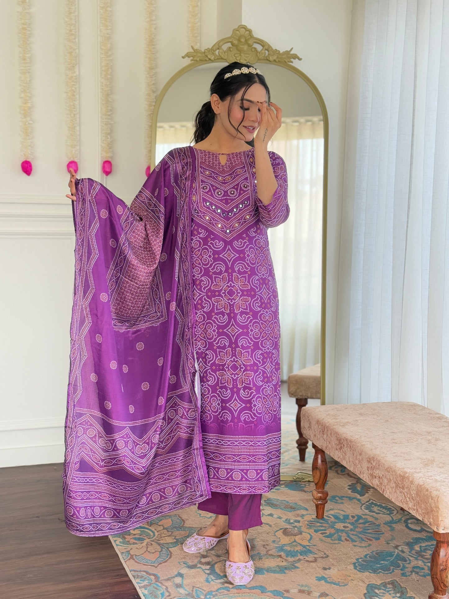 Enjoy your festival 🌞with our Very Beautiful 3ps Set(NFRD530)