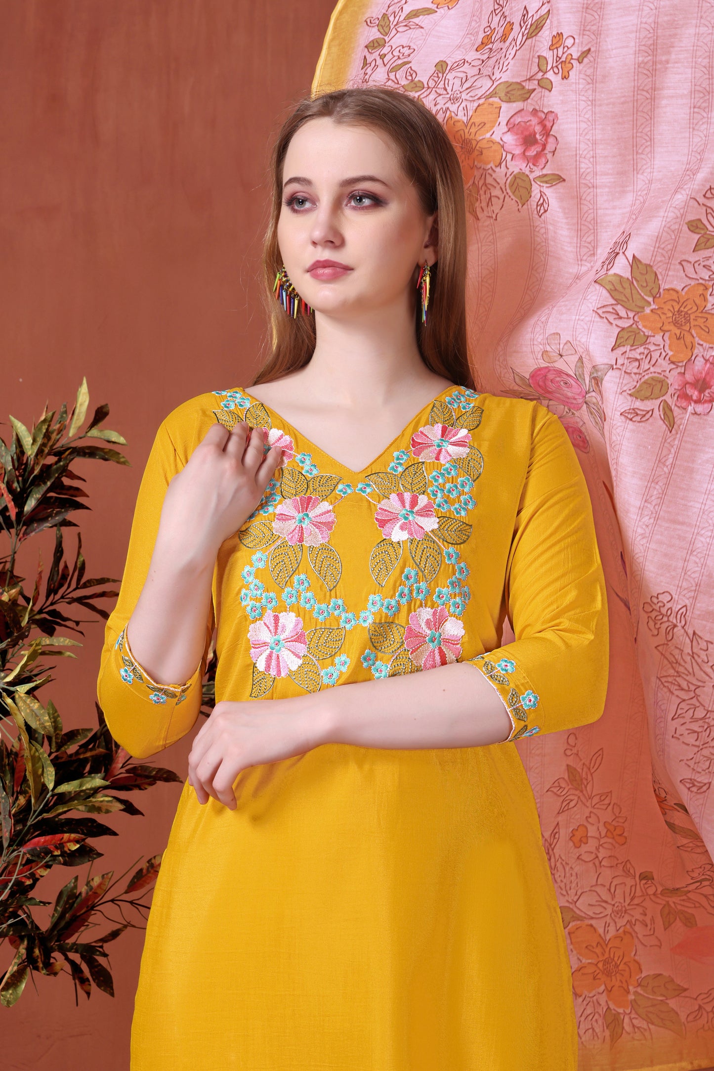 Simple yet elegant This is how we describe our latest launched dresse (NFRD629)