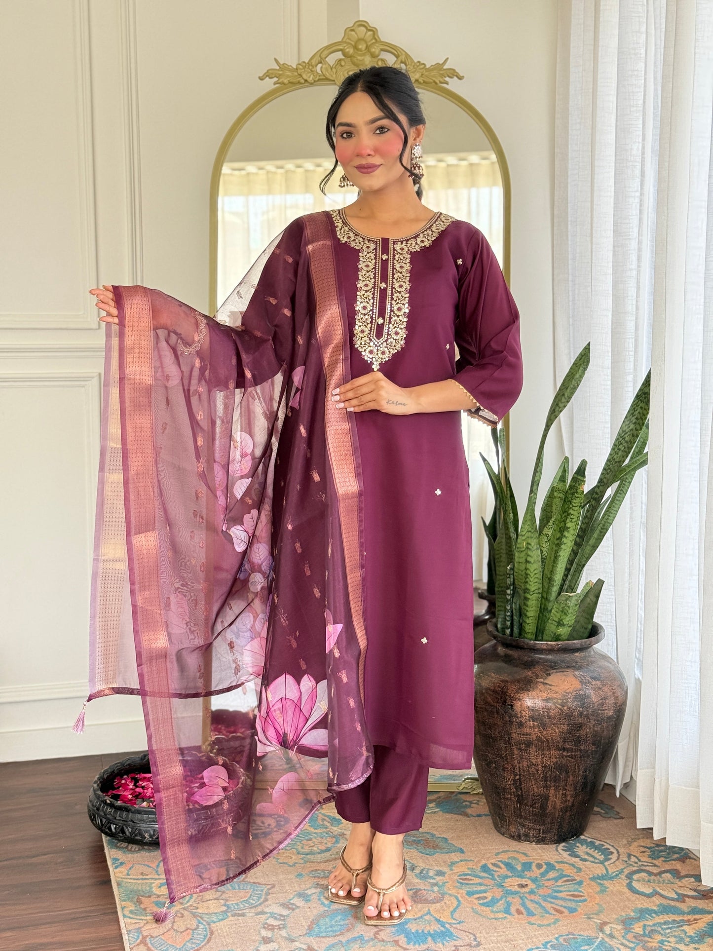 Simple yet elegant This is how we describe our latest launched dresse (NFRD631)