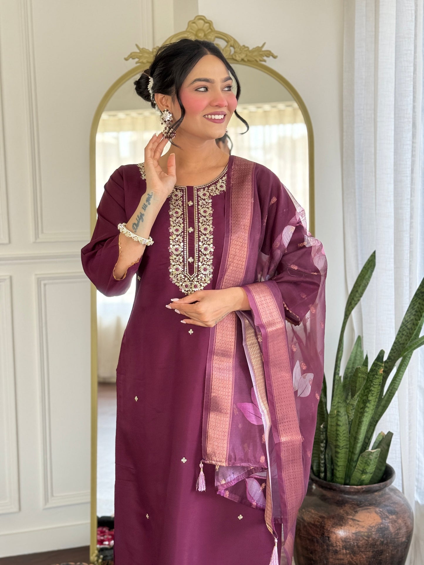 Simple yet elegant This is how we describe our latest launched dresse (NFRD631)