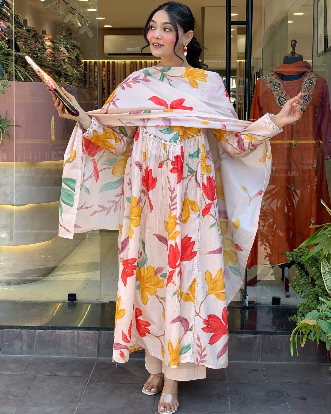 Simple yet elegant This is how we describe our latest launched dresse (NFRD632)