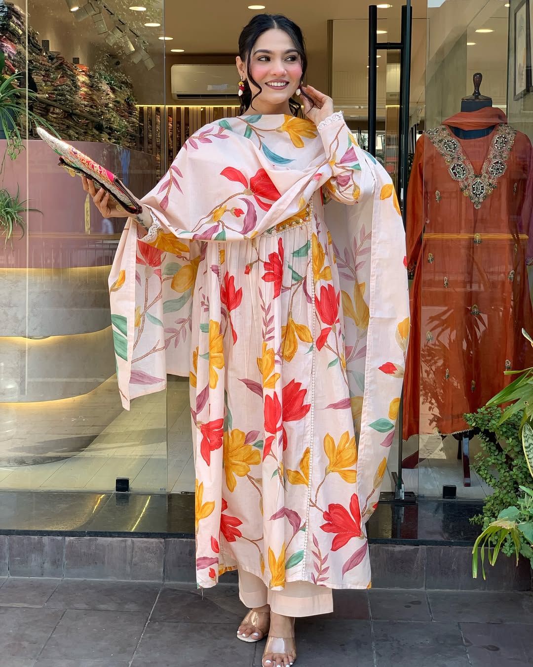 Simple yet elegant This is how we describe our latest launched dresse (NFRD632)