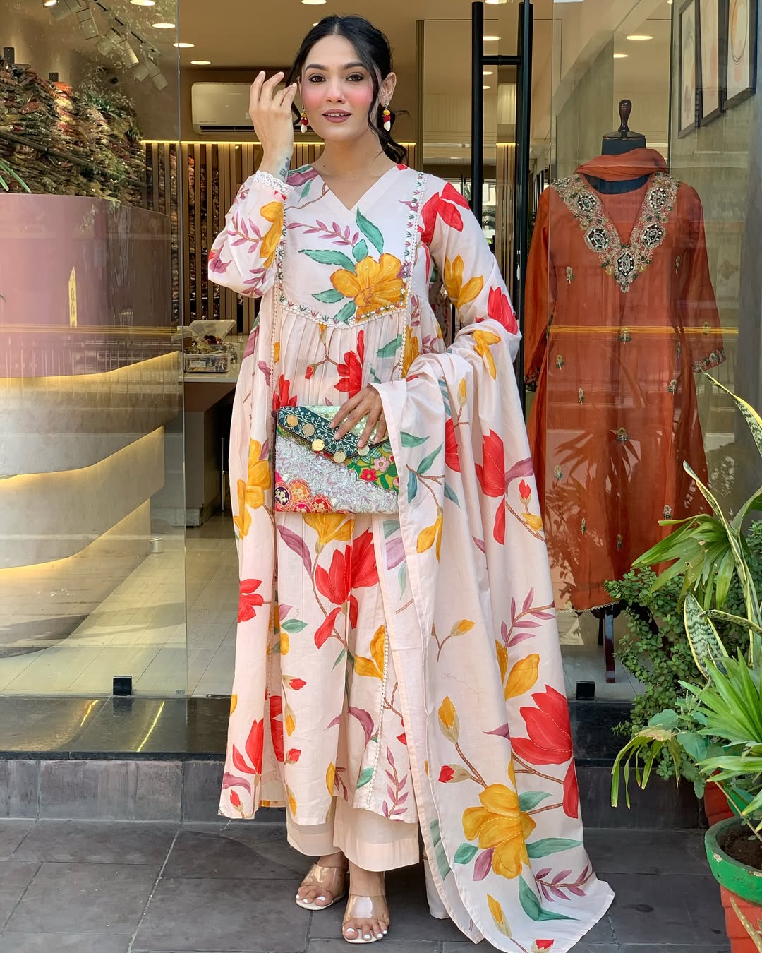 Simple yet elegant This is how we describe our latest launched dresse (NFRD632)