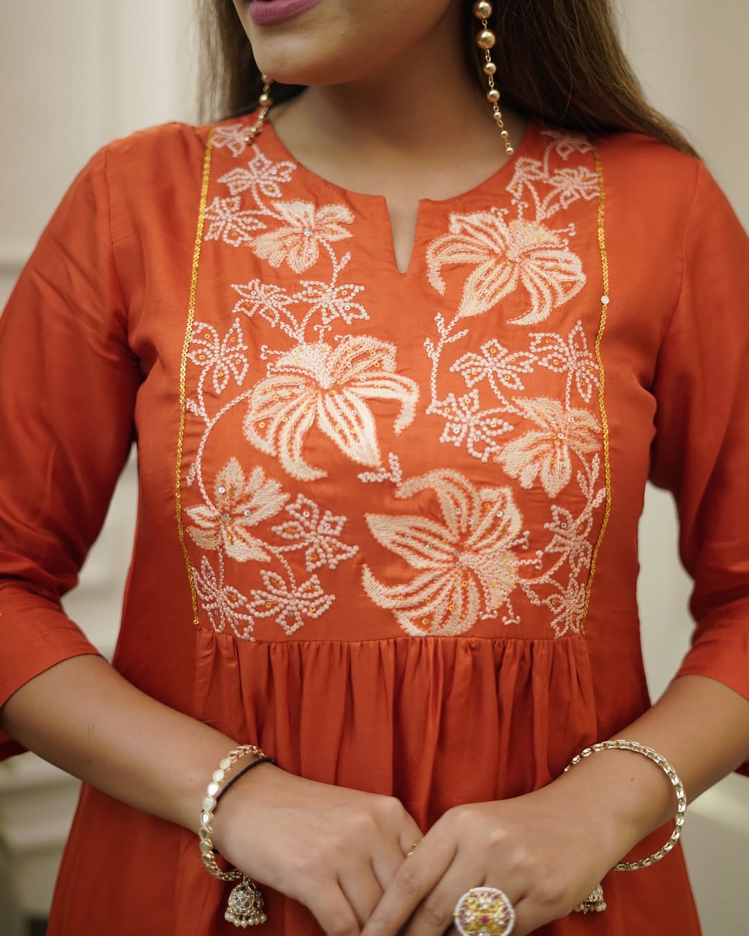 Simple yet elegant This is how we describe our latest launched dresse (NFRD636)