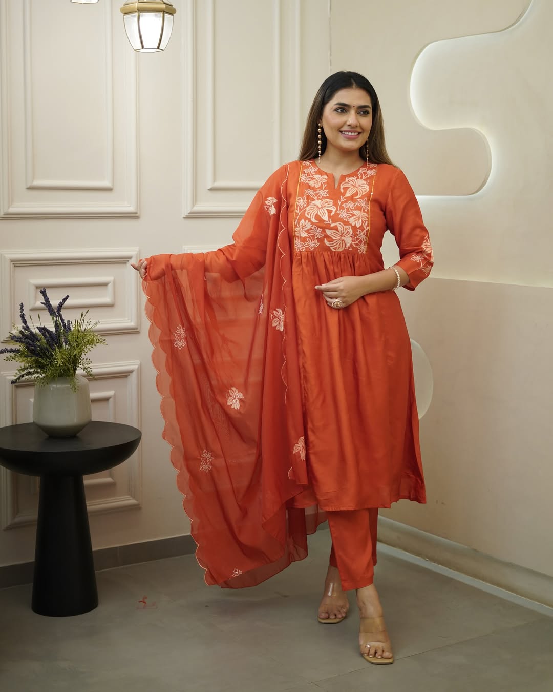 Simple yet elegant This is how we describe our latest launched dresse (NFRD636)