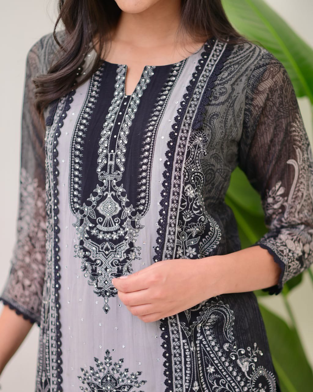 Simple yet elegant This is how we describe our latest launched dresse (NFRD638)