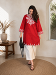 Presenting Our Premium  heavy embroidery with pocket Jaipur  Cord-Set (SWSK61)