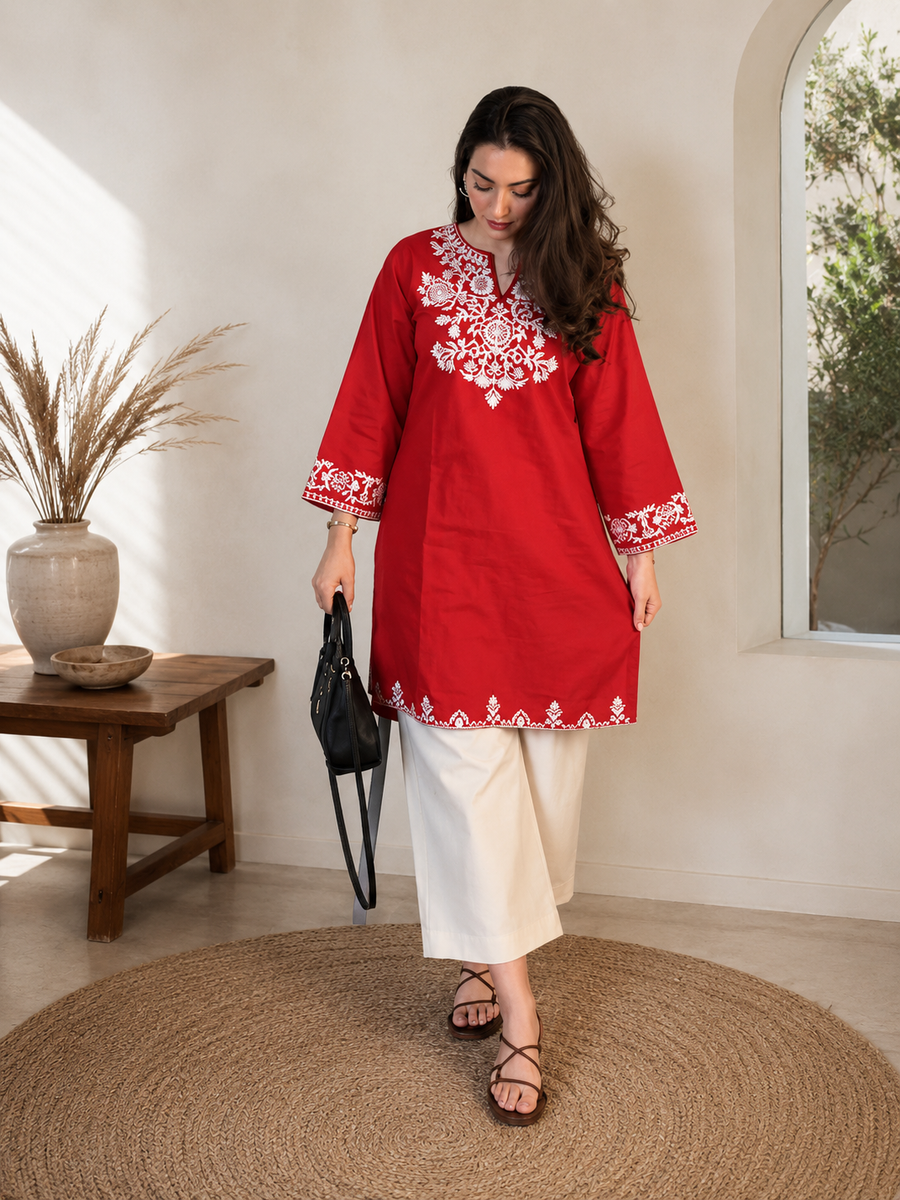 Presenting Our Premium  heavy embroidery with pocket Jaipur  Cord-Set (SWSK61)